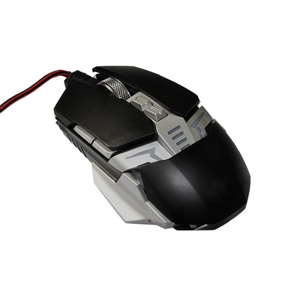 Professional Wired Gaming Mouse 3200 DPI LED Optical USB Computer Mouse Gamer Mice Game Mouse With Flat Retail Packing