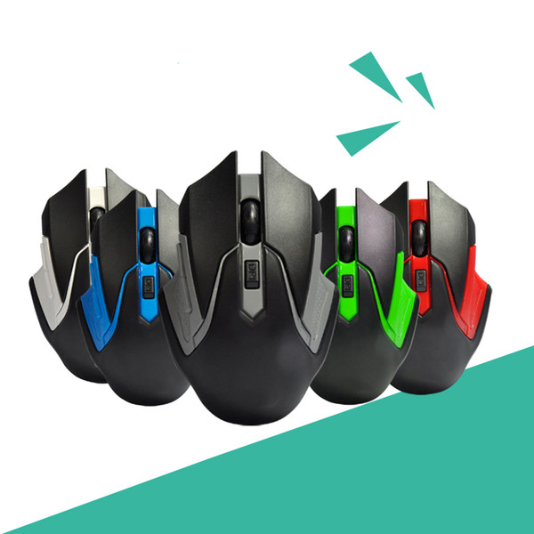 2.4GHz Wireless Optical Mouse Gamer New Game Wireless Mice with USB Receiver Mause for PC Gaming Laptops with Retail Packing