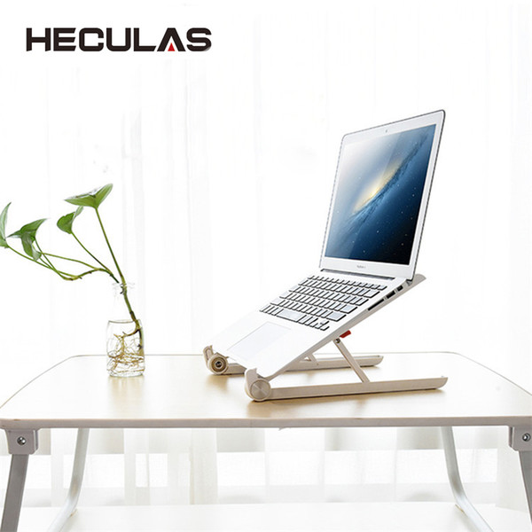 HECULAS Laptop Stand Foldable Holder Support Portable Lapdesk Adjustable Notebook Stand for 11-15.6 inches MacBook Laptop