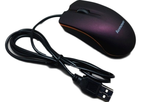 2019 Lenovo M20 Wired Mouse USB 2.0 Pro Gaming Mouse Optical Mice For Computer PC High Quality