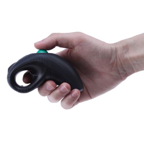 Portable 2.4 GHz Finger Handheld Wireless USB Trackball Mouse for PC Laptop Macbook Lovers XXM8