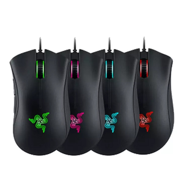 Razer DeathAdder Chroma Game Mouse-USB Wired 5 Buttons Optical Sensor Mouse Razer Mouses Gaming Mice With Retail Package