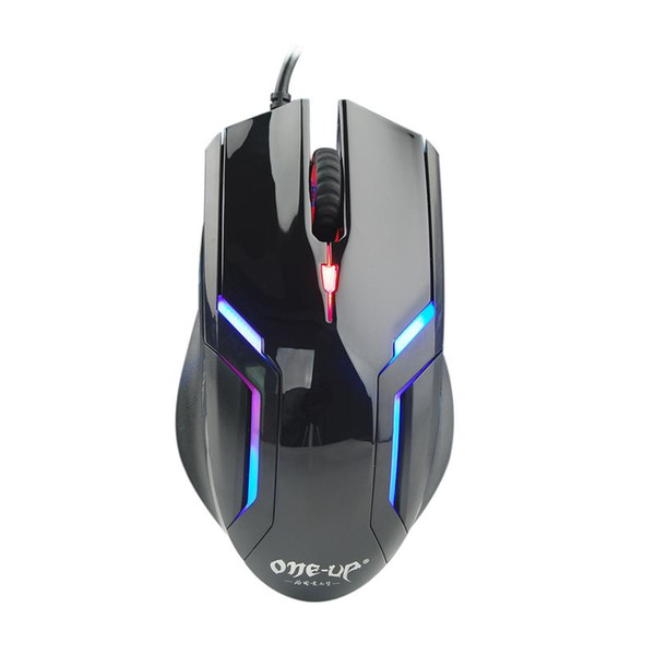 Nouvelle Conception 2400 DPI 3 Couleur LED Optique Réglable USB Filaire Souris De Jeu pour Ordinateur Portable PC Haute Performance NaF G5S