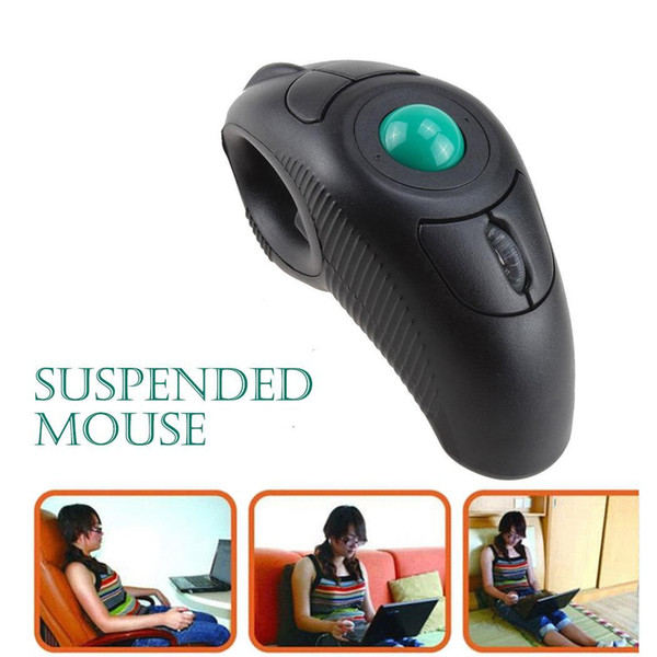 USB Wireless PC Laptop Mouse Finger PC, Laptop, Desktop, TV Box, Projector HandHeld Portable Trackball Mouse