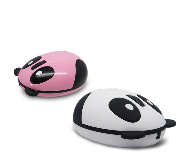 Wireless Optical Mouse lovely panda Optical Wireless Mouses 2.4G Receiver carton wireless mouse for Laptop Desktop PC Mouse