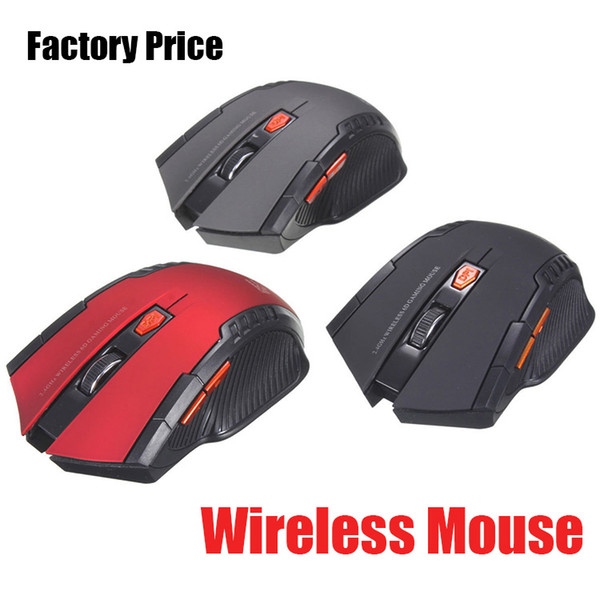 113 NEW Wireless Mouse 6 key USB Optical Receiver Mouse 1200DPI Energy-Saving Mice for Game Computer Tablet PC Laptop With white box DHL