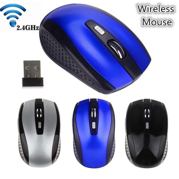 Portable 2.4G 1600DPI Wireless Optical Mouse Mice For Computer PC Laptop