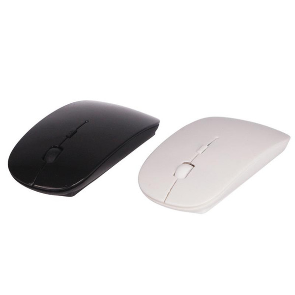 Hot Sale Candy color ultra thin wireless mouse and receiver 2.4G USB optical Colorful Special offer computer mouse