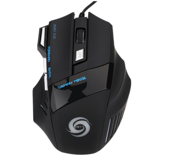 Professional Gaming Mouse 3200 DPI 7 Buttons 7D LED Optical USB Wired Mouse Mice for Laptop PC New Arrivel