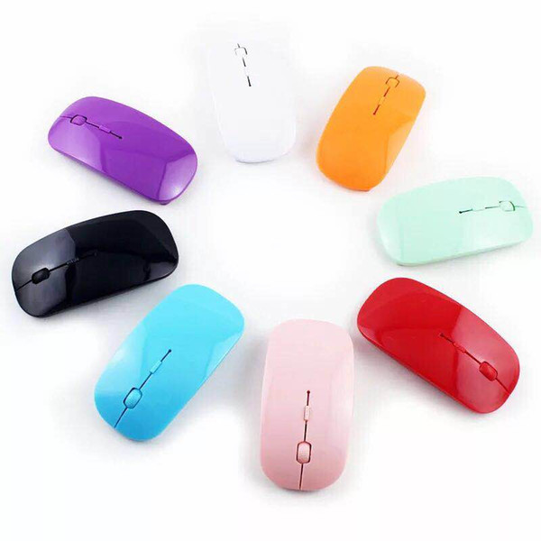 New Wholesale USB 2.4 G Optical Computer Wireless Mouse For PC Laptop Desktop Blister packaging