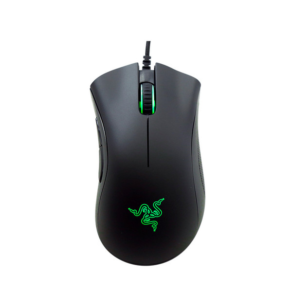 2018 Hot selling gameing mice for Razer 3500 dpi balack color gaming mouse for razer free shipping