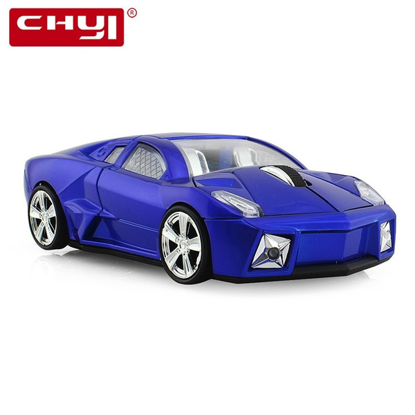 CHYI Wireless Mouse Ergonomic 2.4Ghz 1600 DPI Super Gallardo Aventador Bullfighting Car Mouse For PC Laptop Desktop Sports car