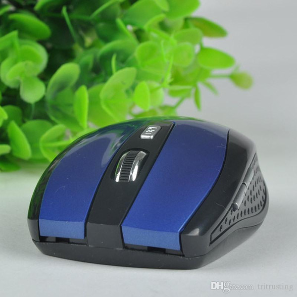 2.4GHz USB Optical Wireless Mouse USB Receiver mouse Smart Sleep Energy-Saving Mice for Computer Tablet PC Laptop With White Box MQ50