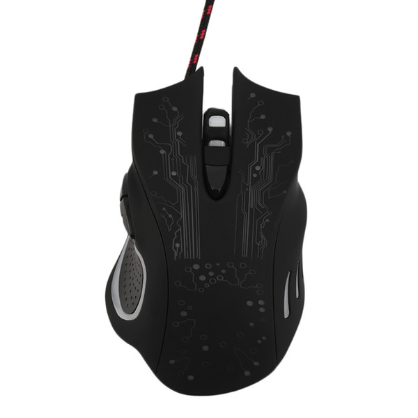 Professional Gaming Mouse LED 7 Color Lighting Conversion Computer USB Interface Mouse Computer Game Accessories