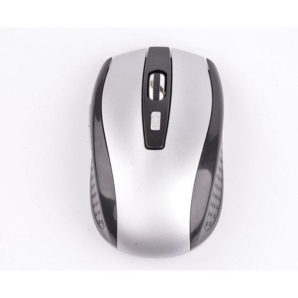 Hot 2.4GHz USB Optical Wireless Mouse USB Receiver mouse Smart Sleep Energy-Saving Mice for Computer Tablet PC Laptop Desktop With White Box