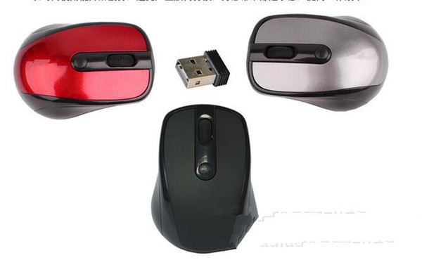 New 3 colors Mini Laptop desktop computer Optical Home office Wireless mouse 2.4G 3100