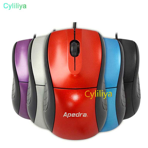 New Wired Computer Gamer Mouse Ergonomics Simple Portable LED Optical Mouse Mice for PC Laptop Notebook Home Office Accessories 5 Color M1