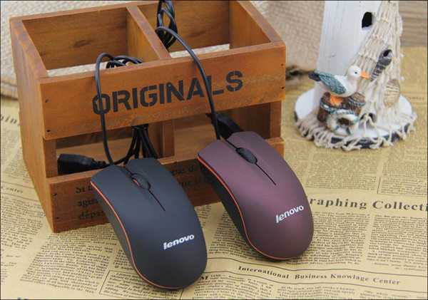 Lenovo M20 Mini Wired 3D Optical USB Gaming Mouse Mice For Computer Laptop Game Mouse with retail box MQ50