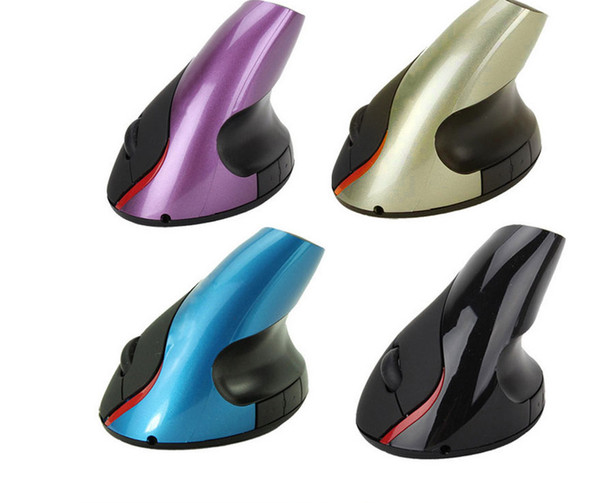 Newest USB Ergonomic Design Vertical Wired Mouse Wrist Mouse 5 Keys Optical Mouse Comfort Simplicity Wristguard Mice 4 Colors 709