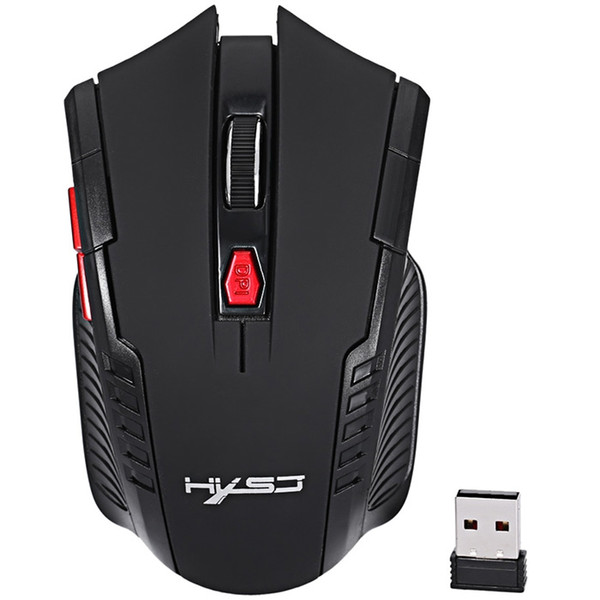 2400DPI 2.4GHz Wireless Optical Game Mouse with USB Receiver for PC Computer Laptop