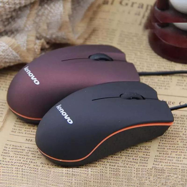 Brand mouse new Lenovo Mini Wired 3D Optical USB Gaming Mouse Mice For Computer Laptop Game Mouse with retail box 20pcs DHL Ship Free