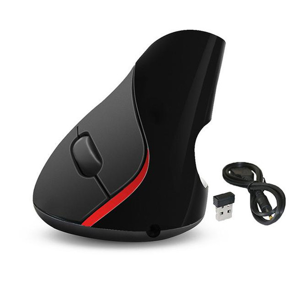 Wireless Mouse 2.4GHz Ergonomic Vertical Optical Game Mice Gaming Mause for PC Computer With Built-in Battery