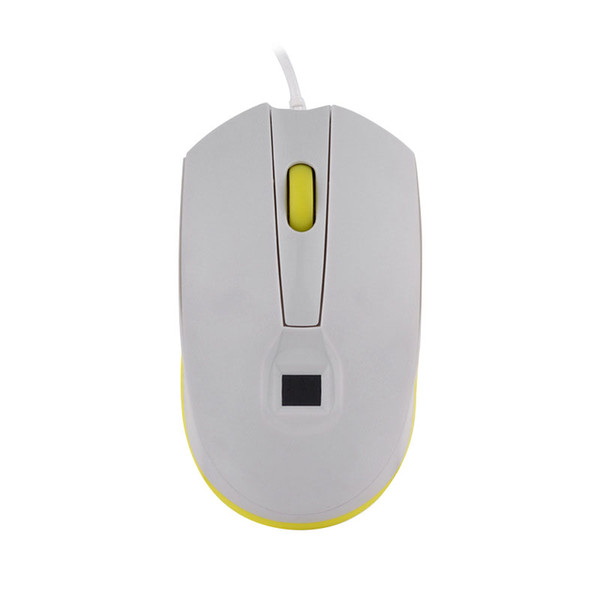 Fingerprint Mouse Replace Input Password Wired Optical Ergonomic Game Work Mouse For Pc Laptop Silence Gaming Mice