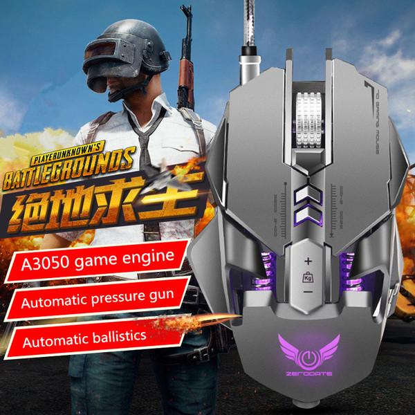 Wired Gaming Mouse G9 Professional Gamer 7 Keys Backlight PC Computer Mice USB Cable 1600 DPI Optical Game Mause For PC Laptop Desktop