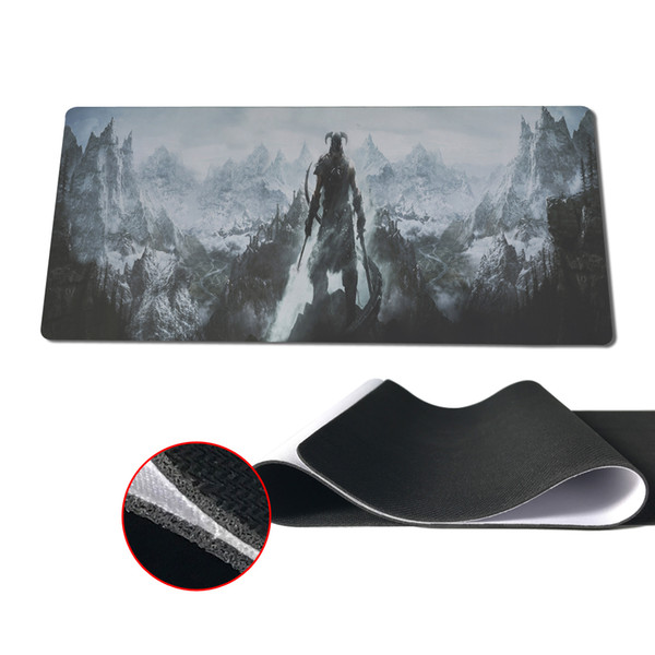 Edge Locking 700 * 300mm elder scrolls v skyrim at large gaming mouse pad mouse pad pad overlock enviar novio el mejor regalo