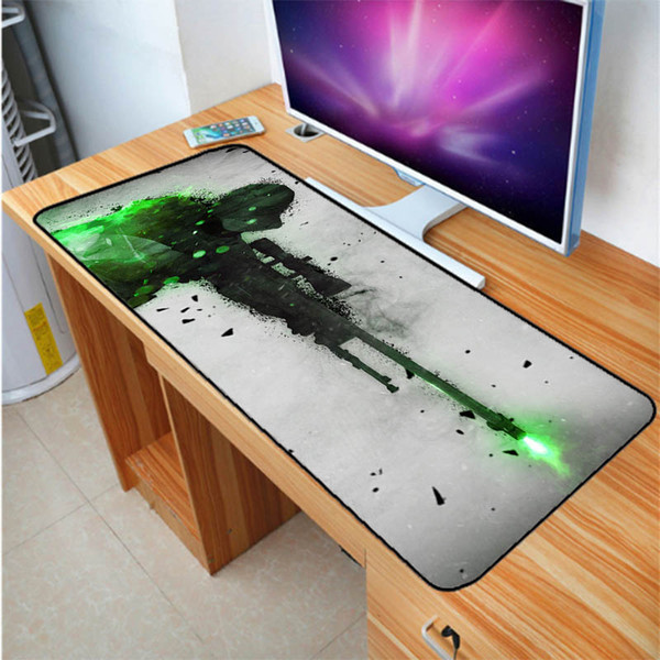 Large Size 400X900MM Gaming Mouse Pad Laptop Keyboard Pad High Quality CSGO Gun Pattern Rubber Pad