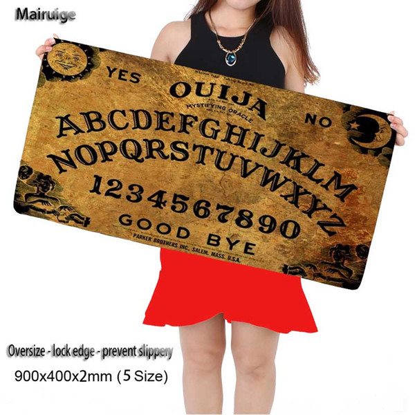 Ouija Board Mat Large MousePad Non-Skid Rubber Pad Mouse Mat Desk Pad Keyboard Pad for Dota CS Go League of Legends