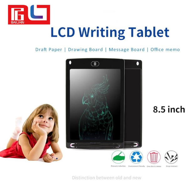 8.5 inch Portable LCD Writing Tablet Electronic Notepad Drawing writing Graphics Tablet Board with Stylus Pen/ CR2020 Battery