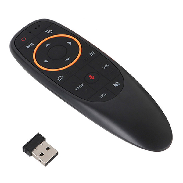 G10 Voice Remote Control 2.4G Wireless Air Mouse Microphone Gyroscope IR Learning for Android tv box TX3 MINI H96 Max X96 mini