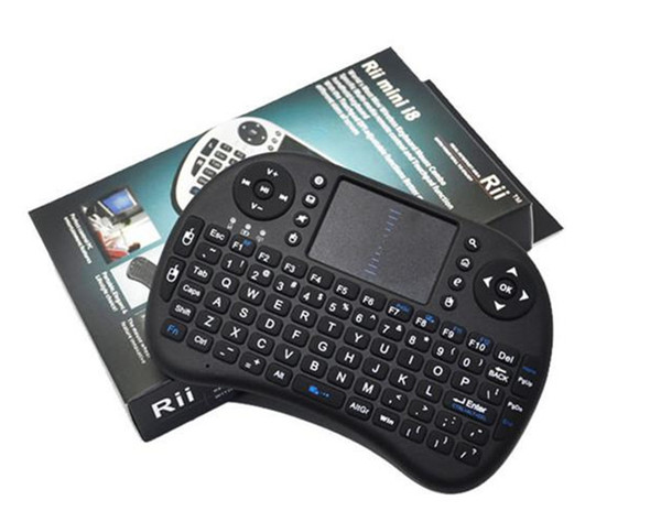 2017 Wireless Keyboard rii i8 keyboards Fly Air Mouse Multi-Media Remote Control Touchpad Handheld for TV BOX Android Mini PC