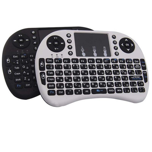 Rii I8 Fly Air Mouse Mini Wireless Handheld Keyboard 2.4GHz Touchpad Remote Control For M8S MXQ MXIII TV BOX Mini PC DHL OTH208