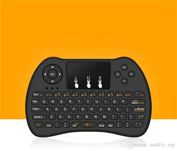 2.4GHz Wireless H9 Fly Air Mouse Mini QWERTY Keyboard with Touch Pad Android TV Box Remote Control Gamepad Controller for IPTV T95