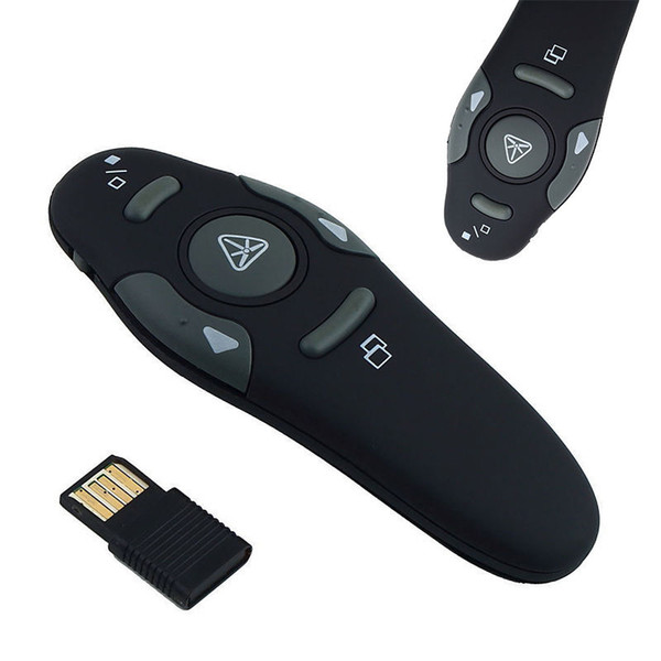 2.4GHz Wireless Presenter USB Remote Control Presentation Mouse Lase Pointer PC