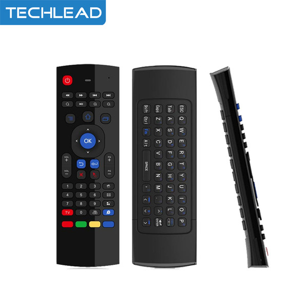 MX3 Fly Air Mouse Gyroscope Wireless Game Keyboard Portable Remote Control 2.4Ghz For Smart TV Box Mini PC