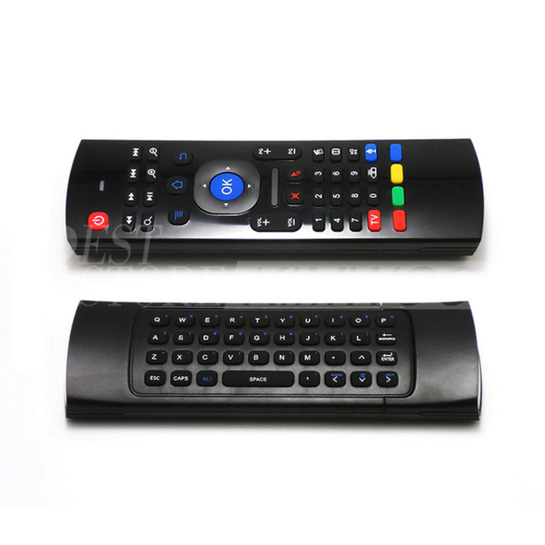 X8 Mini Wireless Keyboard Air Mouse Remote Gyroscope Sensors MIC Combo MX3-M MX3 MXQ M8 M8S M95 S905 STB Gear Android TV BOX