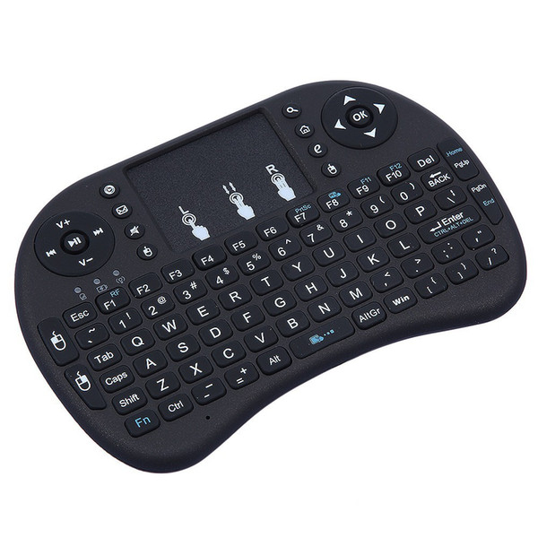 Rii Mini I8 Air Mouse 2.4G Multi-Media Remote Control Touchpad Handheld Wireless Keyboard for MX M8 Android TV BOX Tablet PC