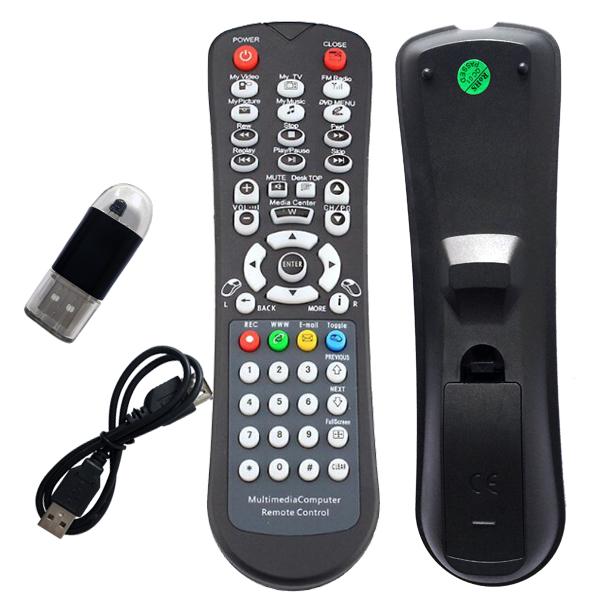 free shipping wholesale USB Wireless IR Computer Controller Mouse Keyboard For Laptop Computer PC HTPC Media Remote Control