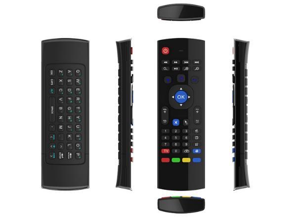 2.4G Wireless Remote Controls MX3 Fly Air Mouse Keyboard for Android TV box MXQ M8S Mini PC