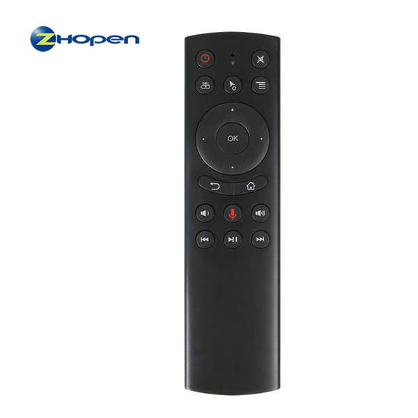 best quality g20 voice remote air mouse for smart tv box android mini pc