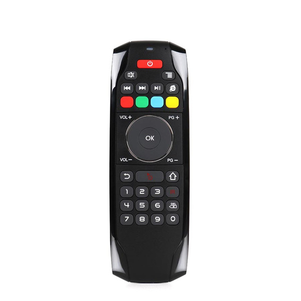 G7 2.4GHz Fly Air Mouse Wireless Keyboard Remote Control with IR Learning Function for Android TV Box Smart Set-top Boxes