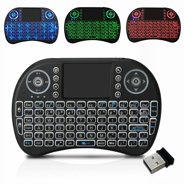 Mini Rii i8 2.4G Wireless Keyboard Touchpad Game Fly Air Mouse Remote Control For Android TV Box S905W S912 MXQ