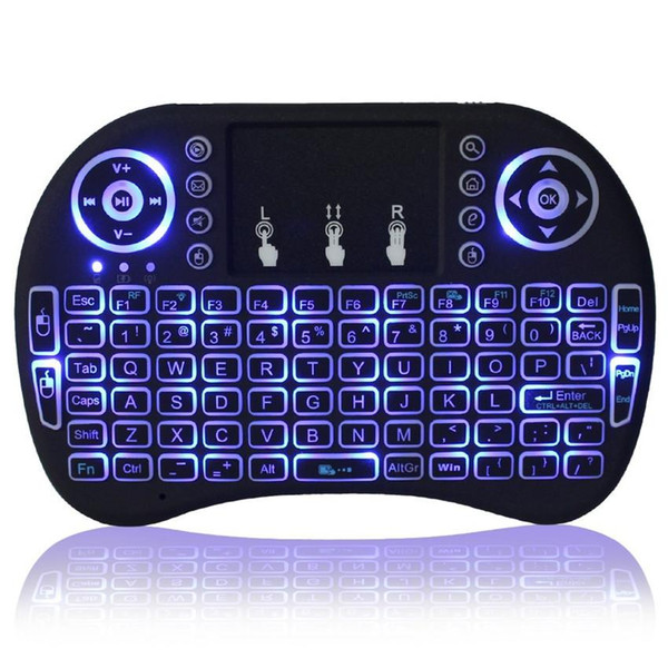 Rii I8 wireless keyboard touchpad Backlight Mini Keyboard Air Mouse Multi-Media Remote For X96 S905X T95X T95N TX3 PRO Android TV BOX