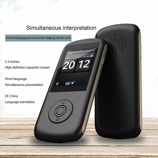 Latest Wireless 2.4 inch screen Smart Portable Translator Spanish English French Korean Language Voice Simultaneous Translation