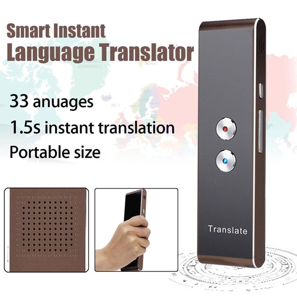 Easy Travel Smart Language Translator Instant Voice Speech Bluetooth 33 Languages