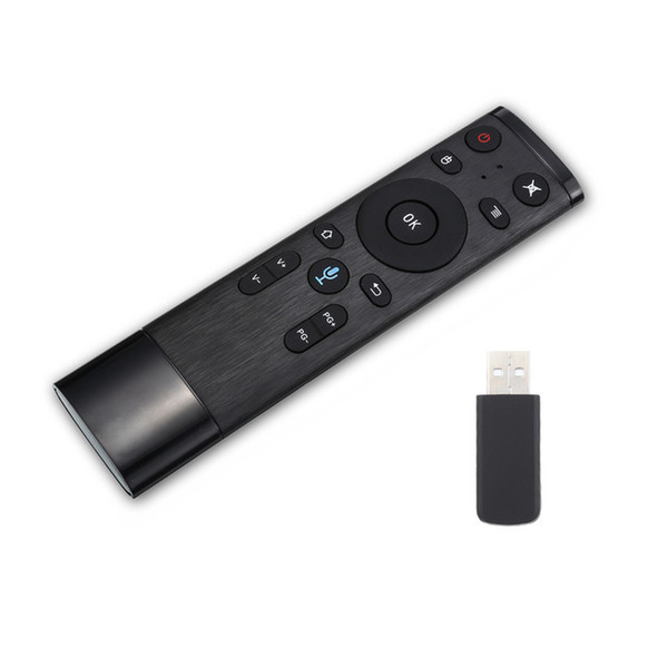 Q5 2.4GHz Wireless Voice Controller Gyro Air Mouse with Microphone 3 Axis Gyroscope Remote Control For Android TV Box mini PC Projector