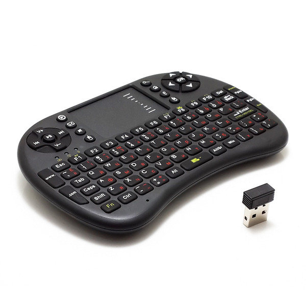 500RF Russian Mini Wireless Keyboard Mouse Combo 2.4GHz Remote Control Touchpad For Android TV BOX Notebook Tablet PC